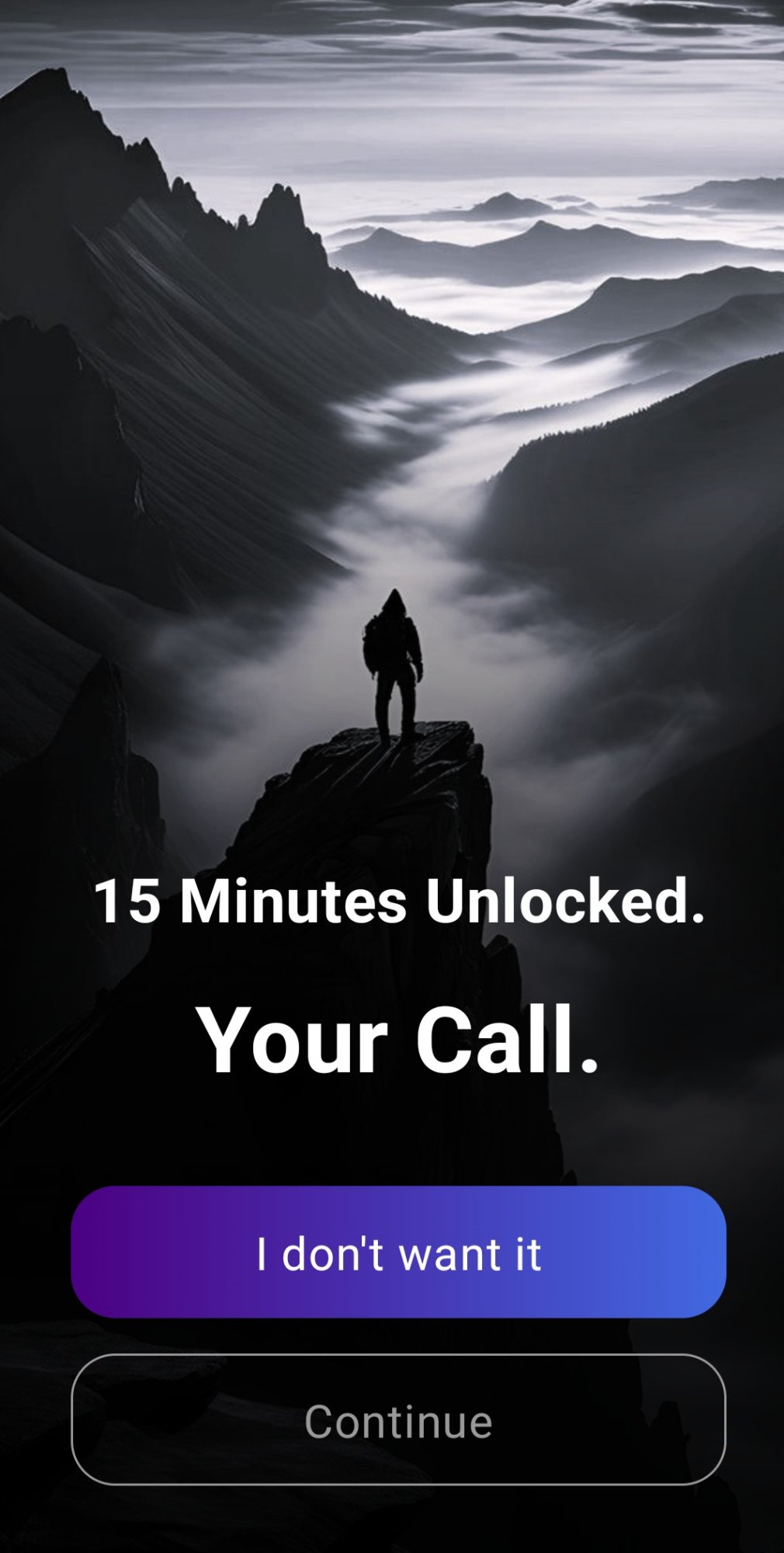 PushFirst unlock screen